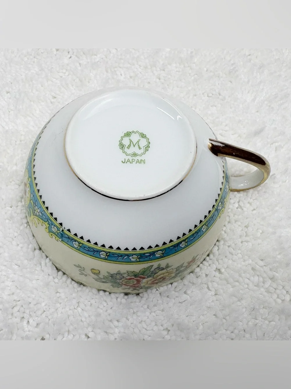 Vintage Noritake (operating as Moriura Bros.) Cup and Saucer Set-Made in Japan